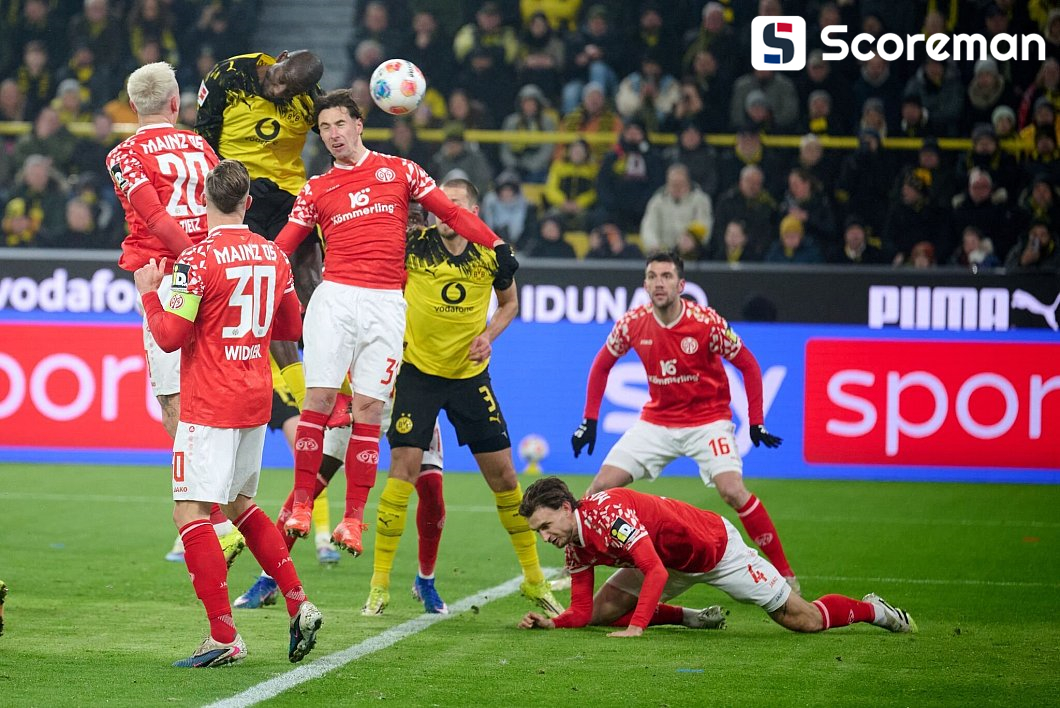 '이재성 60분' 마인츠, 도르트문트에 0-4 완패…연승 행진 중단